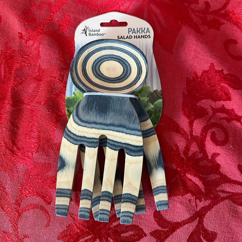 Island Bamboo Pakka Salad Hands